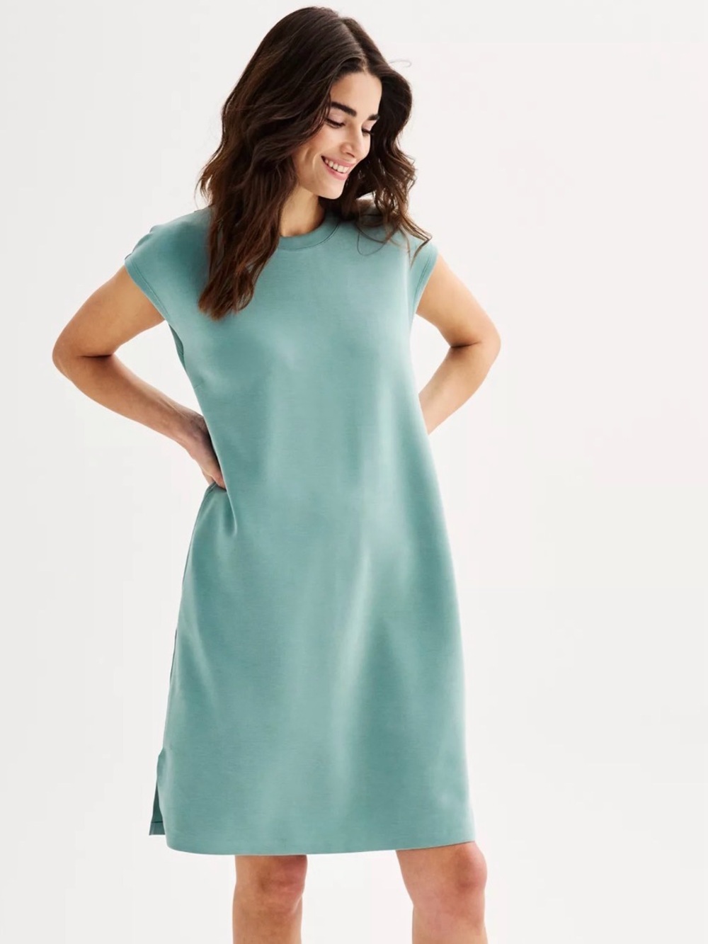 Women's FLX Solace Side Slit Hem Dress XL
Green